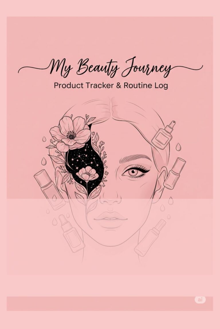 My Beauty Journey: Product Tracker & Routine Log