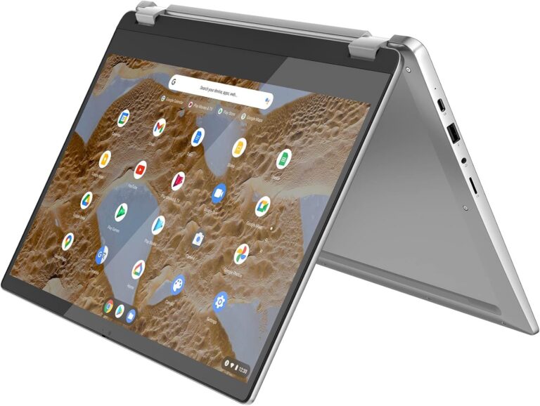 Lenovo IdeaPad Flex 3 Chromebook | 15 inch Full HD Laptop | Intel Pentium Silver N6000 | 8GB RAM | 128GB eMMC | Chrome OS | Arctic Grey