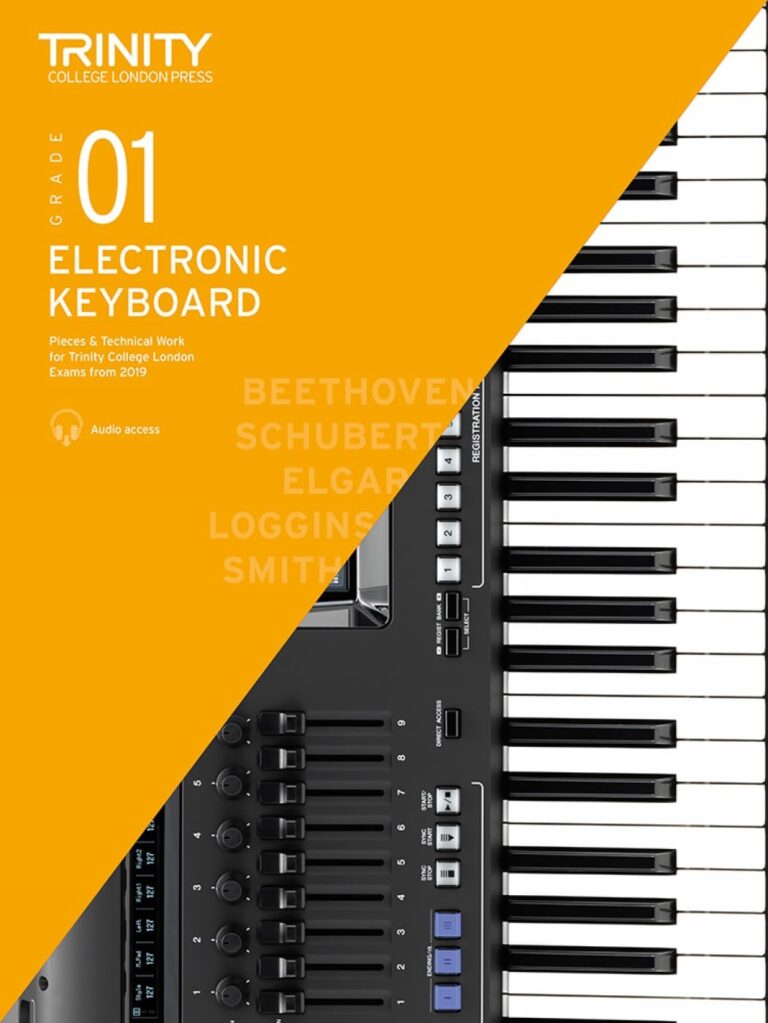 Trinity College London Electronic Keyboard Exam Pieces & Technical Work from 2019 Grade 1: And Technical Work – Grade 1 (Electronic Keyboard Exam Pieces & Technical Work 2019-2022)