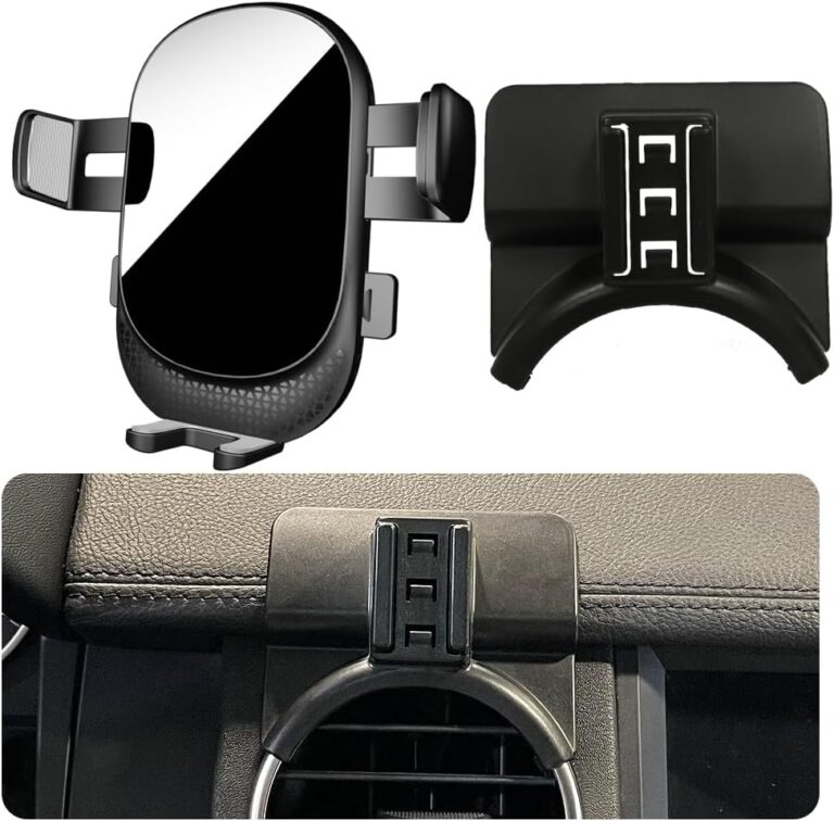 Car Phone Holder for Land Rover LR4 / Discovery 4 Auto Accessories [Only for 2010-2016 Land Rover LR4 / Discovery 4] [Auto Lock Hands Free Cell Phone Mount Car fits for iPhone & All Smartphones]