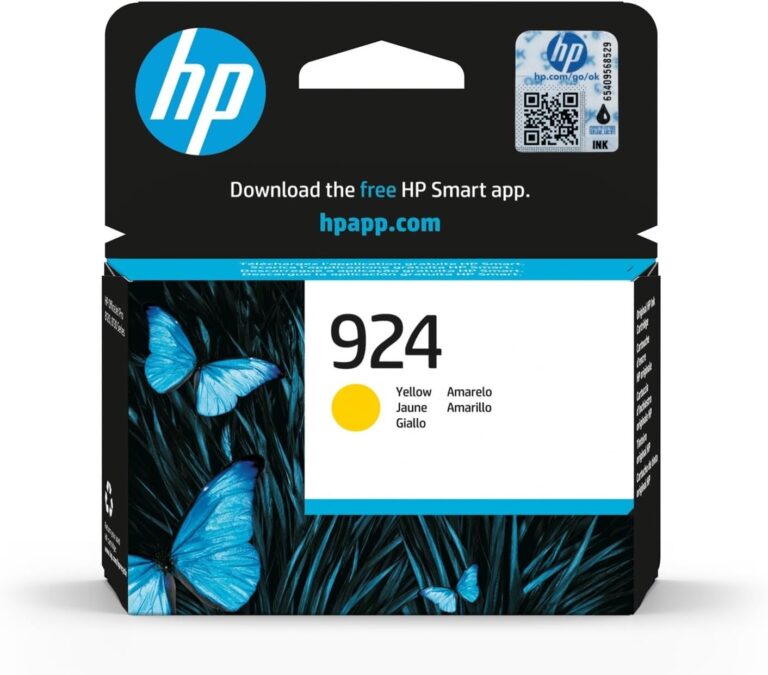 HP 924 (‎‎4K0U5NE) Yellow Original Printer Cartridge OfficeJet Pro 8124e, 8122e, 8132e, 8135e, 8134e, 8125e All-in-One Printer
