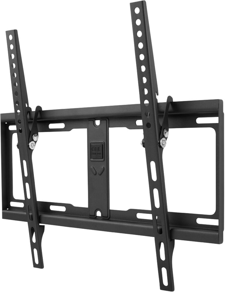 One For All TV Bracket – Tilt (15°) Wall Mount – Screen size 32-65 Inch – For All types of TVs (LED LCD Plasma) – Max Weight 100kgs – VESA 200×200 to 400×400 – Black – WM4421