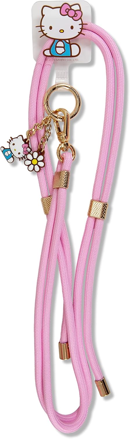 Sonix | Crossbody Phone Strap with Charms | Adjustable, Universal Cell Phone Rope Strap Lanyard