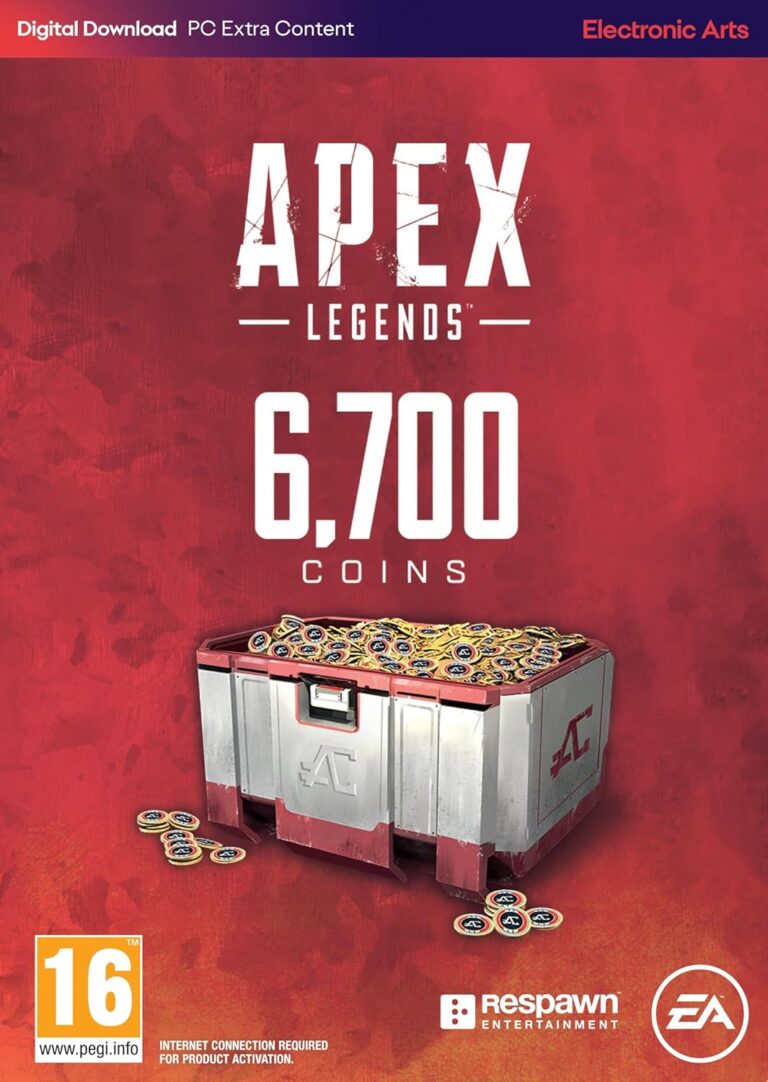 APEX Legends 6700 COINS PCWin | Downloading Code EA App – Origin | VideoGame | English