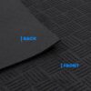 61zrj5Vv7PL._AC_SL1080_.jpg Nicoman Universal Black Car Mats with Anti-Slip, Heavy Duty Performance All Weather Protection, Trim to Fit Rubber Floor Mat Carpet for SUV, Vans, Sedans, Trucks Waterproof, Made in UK (Driver side)