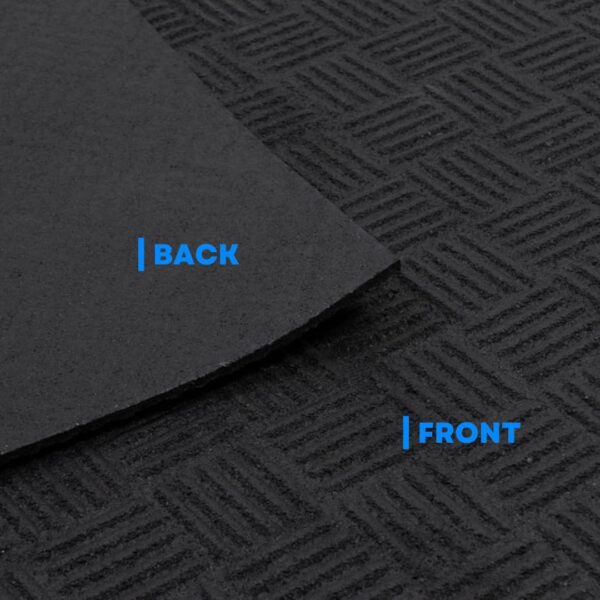 61zrj5Vv7PL._AC_SL1080_.jpg Nicoman Universal Black Car Mats with Anti-Slip, Heavy Duty Performance All Weather Protection, Trim to Fit Rubber Floor Mat Carpet for SUV, Vans, Sedans, Trucks Waterproof, Made in UK (Driver side)