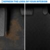 718nEi0uwmL._AC_SL1080_.jpg Nicoman Universal Black Car Mats with Anti-Slip, Heavy Duty Performance All Weather Protection, Trim to Fit Rubber Floor Mat Carpet for SUV, Vans, Sedans, Trucks Waterproof, Made in UK (Driver side)