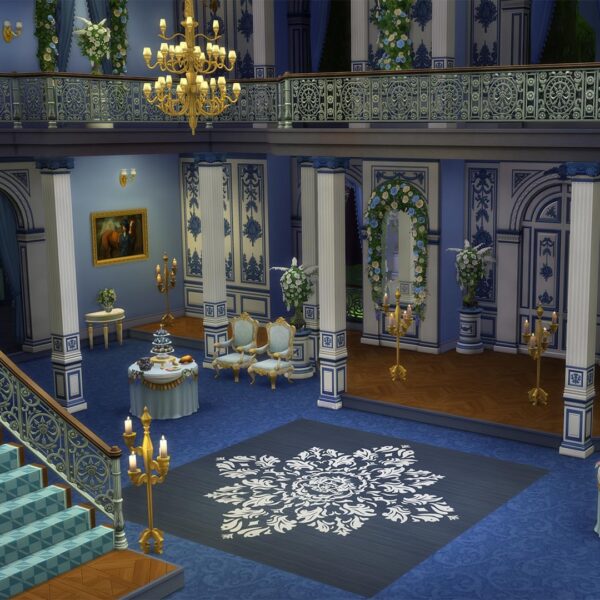 The Sims 4 Lady Bridgerton’s Masquerade Ballroom Kit (Kit 49) PCWin | Download Code EA App | VideoGame | English Standard | PC Code - EA App
