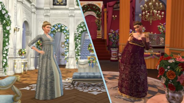 The Sims 4 Lady Bridgerton’s Masquerade Ballroom Kit (Kit 49) PCWin | Download Code EA App | VideoGame | English Standard | PC Code - EA App