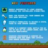 Gamer +, Screen Cleaner - Streak-Free Spray for Gaming Monitors, TVs, Laptops, Consoles, Controllers, Keyboards, Smartphones & Tablets - Removes Dust, Smears & Fingerprints - 100ml