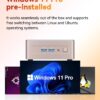 1781666240_61Evxjiw7FL._AC_SL1500_.jpg GEEKOM A5 Mini PC Business Idea Home Server/Light Gaming, AMD Ryzen 7430U, 16GB RAM(Expandable to 64GB), 512GB NVMe SSD, Windows 11 Pro Desktop Computer, Supports Quad Display/4K Video Streaming