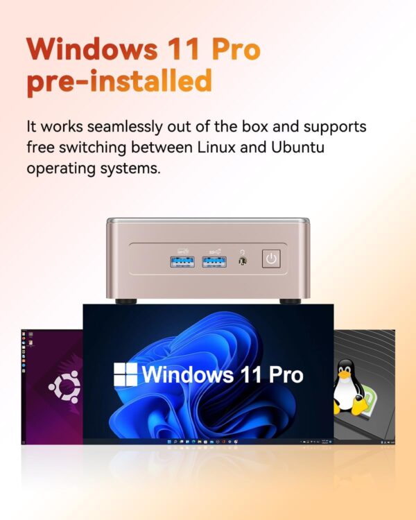 1781666240_61Evxjiw7FL._AC_SL1500_.jpg GEEKOM A5 Mini PC Business Idea Home Server/Light Gaming, AMD Ryzen 7430U, 16GB RAM(Expandable to 64GB), 512GB NVMe SSD, Windows 11 Pro Desktop Computer, Supports Quad Display/4K Video Streaming