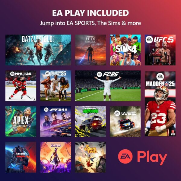 XBOX Game Pass Ultimate | 3 Month Membership | Console, PC, Cloud Gaming Devices | Digital Code