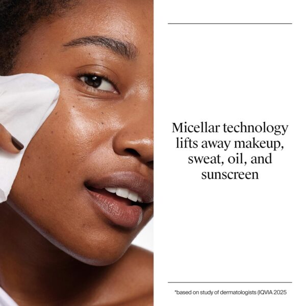1781806852_817wTSgexNL._SL1500_.jpg Neutrogena Makeup Remover Towelettes for Face with Micellar Water Daily Alcohol-Free Gently Removes Oil Dirt and Waterproof Makeup in a Simple Fully Plant-Based Cloth, 25 ct