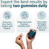 1781943549_61iuIs5g0pL._AC_SL1080_.jpg WEEM Hair Skin and Nails Gummies - Supports Healthy Hair - Vegan biotin Vitamins for Women & Men Supports Faster Hair Growth, Stronger Nails, Healthy Skin, Extra Strength (1)