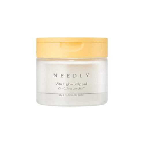 NEEDLY | Vita C Glow Jelly Pad | Brightening Toner Pad for Exfoliation, Blemish Care, and Tone Improvement