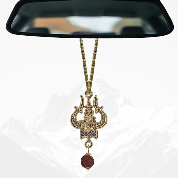 41CpYqfGwXL._AC_.jpg The Great Indian Store Metal Shiva Trishul Car Hanging Accessories, Maha dev Hanging Ornament Idol for Car, Good Luck/Gifting Pack of 2 (2, Shiva Trishul)