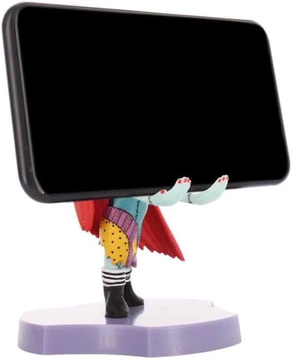 Cableguys Minis Sally Phone Stand & Earbuds Holder - Novelty Phone Stand for Desk and Bedside, In Ear Headphone Holder for Smartphone & Small Devices, Desk Decor and Mobile Accessories