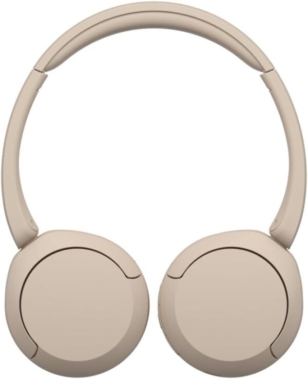 41exvsMoisL._AC_SL1000_.jpg Sony WH-CH520 Wireless Headphones Bluetooth On-Ear Headset with Microphone and up to 50 Hours Battery Life with Quick Charging, Cappuccino