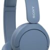41jR301vvL._AC_SL1200_.jpg Sony WH-CH520 Wireless Headphones Bluetooth On-Ear Headset with Microphone and up to 50 Hours Battery Life with Quick Charging, Blue