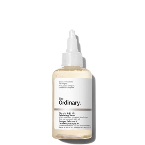 41oX2cjfTLL._SL1080_.jpg The Ordinary Glycolic Acid 7% Exfoliating Toner, Brightening and Smoothing Daily Toner for More Even-Looking Skin Tone