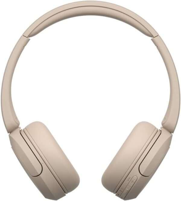41u7HtG0WjL._AC_SL1000_.jpg Sony WH-CH520 Wireless Headphones Bluetooth On-Ear Headset with Microphone and up to 50 Hours Battery Life with Quick Charging, Cappuccino