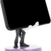 Cableguys Minis Jack Skellington Phone Stand & Earbuds Holder - Novelty Phone Stand for Desk and Bedside, In Ear Headphone Holder for Smartphone & Small Devices, Desk Decor and Mobile Accessories