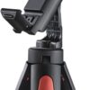 Hama Phone Tripod (Mini tripod with phone holder selfies, rotatable tiltable, landscape and portrait mode, travel tripod, fits smartphones with a width of 5.8 to 8.5 cm, 1/4-inch screw)