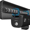 511dw0r0ZGL._AC_SL1200_.jpg Sennheiser MKE 400 Directional Shotgun Camera Microphone Kit | Smartphone Clamp & Manfrotto PIXI Mini Tripod | For Vloggers & Creators | 3.5MM TRS & TRSS Coiled Cables Included | Black (508898)