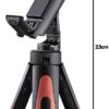 Hama Phone Tripod (Mini tripod with phone holder selfies, rotatable tiltable, landscape and portrait mode, travel tripod, fits smartphones with a width of 5.8 to 8.5 cm, 1/4-inch screw)