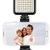 Hama Phone Tripod (Mini tripod with phone holder selfies, rotatable tiltable, landscape and portrait mode, travel tripod, fits smartphones with a width of 5.8 to 8.5 cm, 1/4-inch screw)