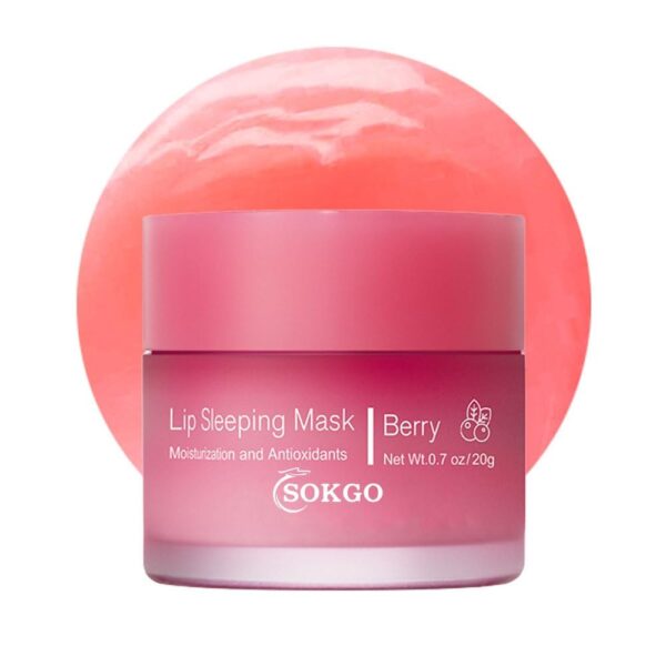 5196T6sxv2L._SL1000_.jpg Sleeping lip mask, Nourish & Hydrate Lip Mask With Vitamin C, Antioxidants, Lip Balm, Lip Skin Care, Improve Lip Color, Reduce Lip Lines