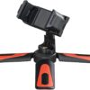 Hama Phone Tripod (Mini tripod with phone holder selfies, rotatable tiltable, landscape and portrait mode, travel tripod, fits smartphones with a width of 5.8 to 8.5 cm, 1/4-inch screw)