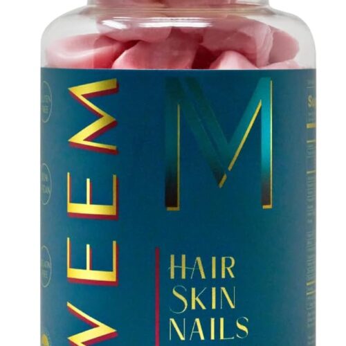 51FjeT8vUSL._AC_SL1080_.jpg WEEM Hair Skin and Nails Gummies - Supports Healthy Hair - Vegan biotin Vitamins for Women & Men Supports Faster Hair Growth, Stronger Nails, Healthy Skin, Extra Strength (1)