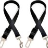 Ram® 2 X Dog Car Seat Belts 70CM Adjustable Car Seatbelt Harness Strap For Dogs Cat Travel Strong Durable Clip On Pet Travel Seat Belt