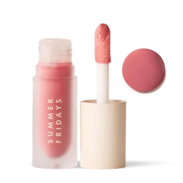 51YJZYtC-PL._SL1500_.jpg Summer Fridays Dream Lip Oil - Hydrating Tinted Lip Gloss Oil - Non-Sticky Formula with Skincare Benefits for Long-Lasting Softness + Shine - Effortless Beauty Gifts - Rose Bud (0.15 Oz)
