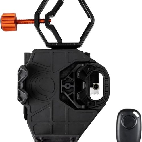51cNp7hHLdS._AC_SL1000_.jpg Celestron 81038 NexGo DX Universal Digiscoping and Astroimaging Smartphone Adapter Kit with Bluetooth Remote - Connects Your Smartphone Camera to an Eyepiece to Capture Images and Video, Black