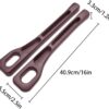 51hI3-D4RYL._AC_SL1010_.jpg 2PC Multifunctional Car Seat Gap Filler, Universal Gap Filler Pad with Phone Holder, Seat Clip Seam Leak Stopper Storage Strip Interior Accessories, for SUV Car Truck Seat (Red)
