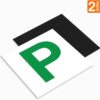 51irQYX-JLL._AC_SL1500_.jpg ARVO 2 Pack Magnetic P Plates for Cars – Strong & Thick Learner Plates – No Melting, No Blow Off, Easy to Move Without Scratching Paint – 178mm x 178mm UK Road Legal Driver Signs