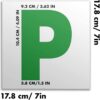 51sVA-5yufL._AC_SL1119_.jpg Haltons by Keplin Magnetic L & P Plates for Car – Pack of 4 PVC 1.3 mm Thick Road Legal Learner & Provisional Plates– Full Magnetic Backing, UK DVSA Compliant 17.8 × 17.8 cm