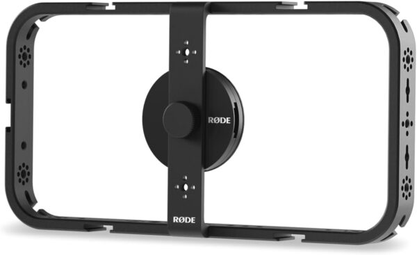 51uTwIm8z4L._AC_SL1500_.jpg RODE Phone Cage Magnetic Mobile Filmmaking Cage, For Smartphone Content Creation, Five Cold Shoe Mounts, Cable Management Slots, High-Grade Aluminium