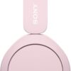 51xATWGVxvL._AC_SL1500_.jpg Sony WH-CH520 Wireless Headphones Bluetooth On-Ear Headset with Microphone and up to 50 Hours Battery Life with Quick Charging, Pink