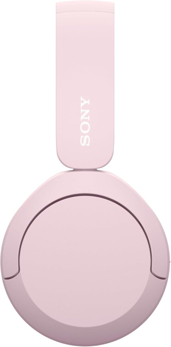 51xATWGVxvL._AC_SL1500_.jpg Sony WH-CH520 Wireless Headphones Bluetooth On-Ear Headset with Microphone and up to 50 Hours Battery Life with Quick Charging, Pink