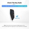 612zo3NL._AC_SL1500_.jpg for BMW Key Fob Cover with Keychain, Carbon Fiber Metal Key Fob Case Fit for BMW 2025 2026 New X5 X7 7 iX X6 i5 M60 i7 Series, Full Protection Car Key Cover Shell Accessories for Man and Woman