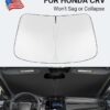 61Psb1WrdL._AC_SL1500_.jpg Proadsy 2025 Upgrade Windshield Sun Shade Custom Fit 2017-2022 Honda CRV Sunshade 4-Layer Foldable Front Sunshade Protector Sun Visor Blocks UV Rays Keep Car Cooler Accessories