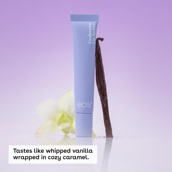 610zi2fb3xL._SL1500_.jpg eos Vanilla Lip Butter - Plumping Peptides, Smoothing Formula, Shea Butter, Lip Mask, Lip Moisturizer, Soft Lips, 0.35 fl oz