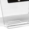 611EPKJvizL._AC_SL1025_.jpg Osco Clear Acrylic Smartphone Dock Stand, Elegant Desk & Bedside Holder with Glass-Look Finish, Universal Mobile Compatibility, Non-Slip Feet, Compact 9×8.5×7.2 cm