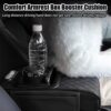 Car Armrest Storage Box, Center Console Cover Cushion, 4 In 1 Car Tissue Boxes Organiser Cup Holder Multifunctional organiser, for Most Vehicles, SUV, and Trucks (Black)