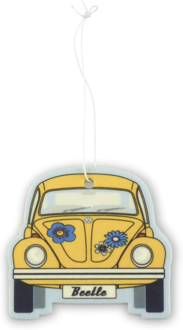 617NAzfMIWL._AC_SL1500_.jpg BRISA VW Collection - Volkswagen Air Freshener, Room Freshener, Deodorizer for Cars Beetle Bug Motif (Yellow/Coconut)