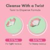 61A8XHFS4hL._SL1500_.jpg Rael Miracle Clear Facial Cleanser – Makeup Remover, Daily Face Wash, Gentle Deep Pore Cleansing Korean Skin Care for Oily & Combination Skin (Cleansing Balm, 1.69 fl. oz)